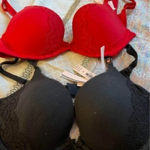 Victoria secret bra bundle new push up 32D